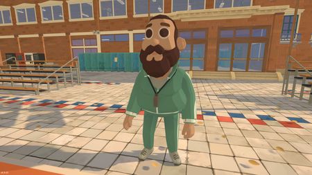 Squad Dunk schoolyard character screenshot.